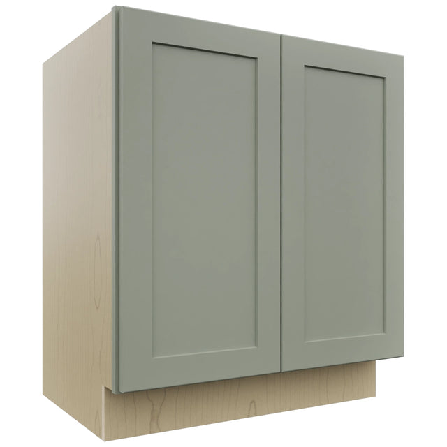 Fabuwood Galaxy Pistachio Green VB30FD Vanity Base Full Height Cabinet, Front View