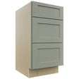 Fabuwood Galaxy Pistachio Green VDB18-34 Vanity Drawer Cabinet, Front View