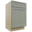 Fabuwood Galaxy Pistachio Green VSB21-34 Vanity Sink Cabinet, Front View