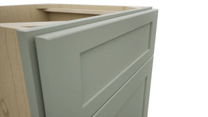 Fabuwood Galaxy Pistachio Green VSB21-34 Vanity Sink Cabinet, Detail View