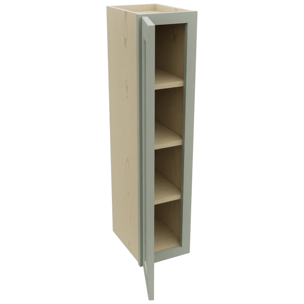 Fabuwood Galaxy Pistachio Green W0939 Wall Standard Cabinet, Open View