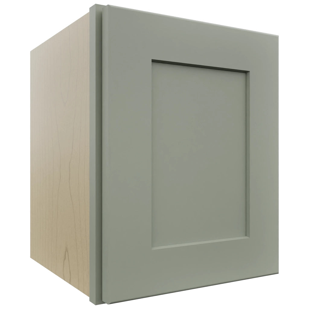 Fabuwood Galaxy Pistachio Green W1215 Wall Standard Cabinet, Front View