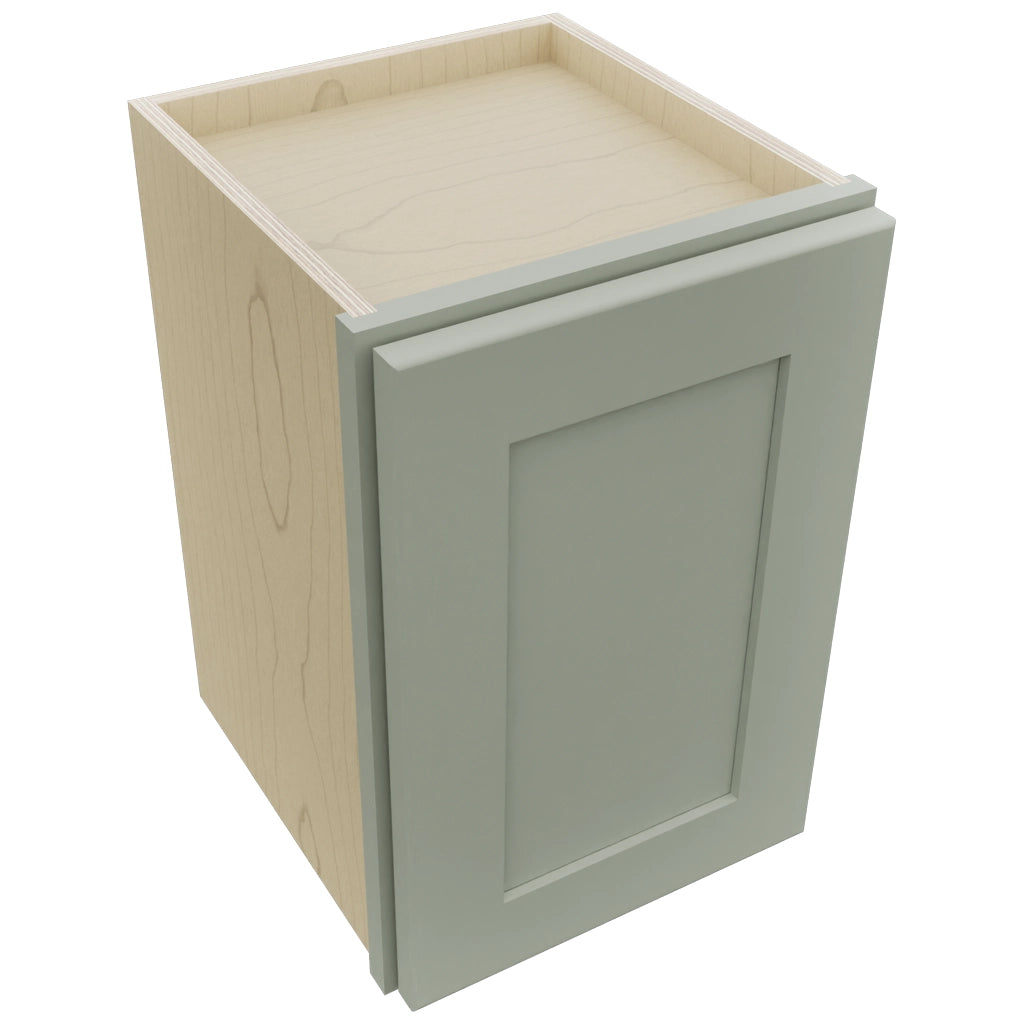 Fabuwood Galaxy Pistachio Green W1218 Wall Standard Cabinet, Top View