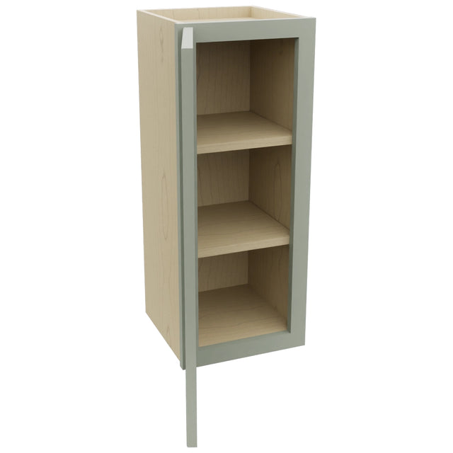 Fabuwood Galaxy Pistachio Green W1230 Wall Standard Cabinet, Open View