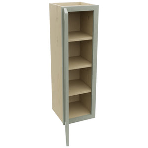 Fabuwood Galaxy Pistachio Green W1239 Wall Standard Cabinet, Open View