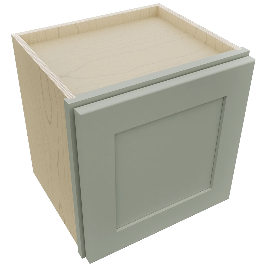 Fabuwood Galaxy Pistachio Green W1515 Wall Standard Cabinet, Top View