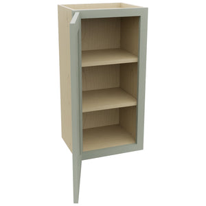 Fabuwood Galaxy Pistachio Green W1530 Wall Standard Cabinet, Open View