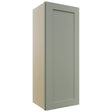 Fabuwood Galaxy Pistachio Green W1539 Wall Standard Cabinet, Front View