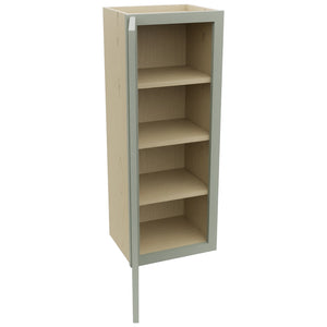 Fabuwood Galaxy Pistachio Green W1539 Wall Standard Cabinet, Open View
