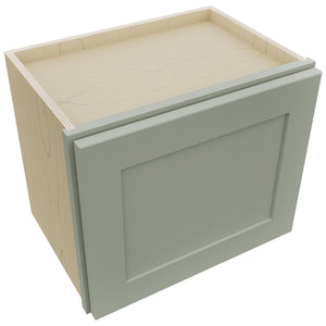 Fabuwood Galaxy Pistachio Green W1815 Wall Standard Cabinet, Top View