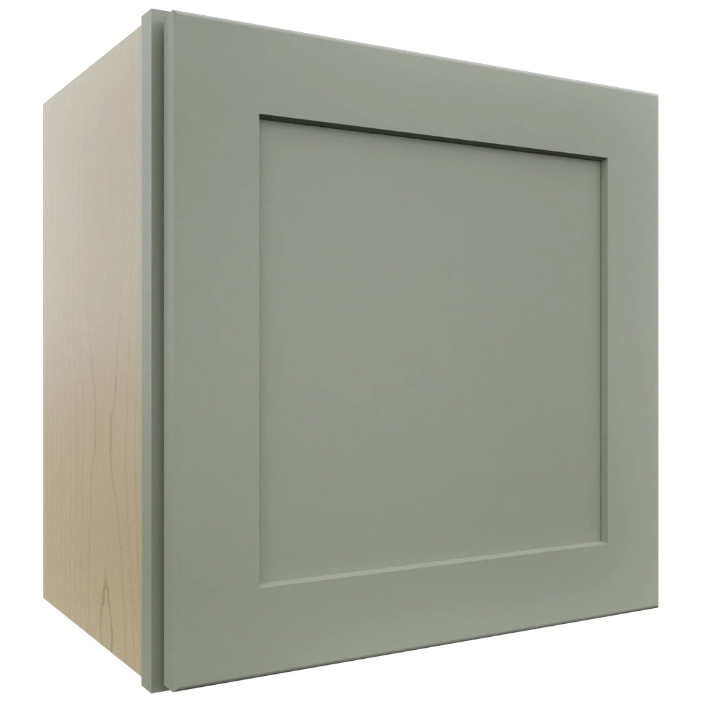 Fabuwood Galaxy Pistachio Green W1818 Wall Standard Cabinet, Front View