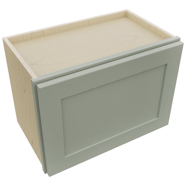 Fabuwood Galaxy Pistachio Green W2115 Wall Standard Cabinet, Top View