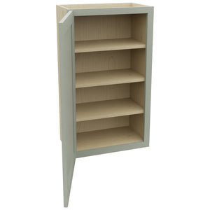 Fabuwood Galaxy Pistachio Green W2136 Wall Standard Cabinet, Open View