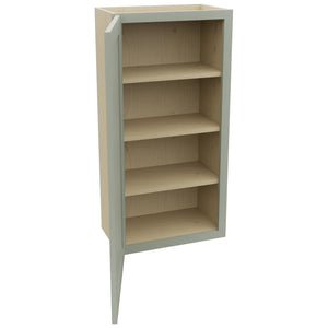 Fabuwood Galaxy Pistachio Green W2142 Wall Standard Cabinet, Open View