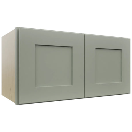 Fabuwood Galaxy Pistachio Green W2412 Wall Standard Cabinet, Front View