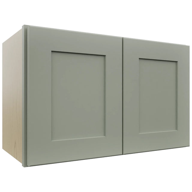 Fabuwood Galaxy Pistachio Green W2415 Wall Standard Cabinet, Front View