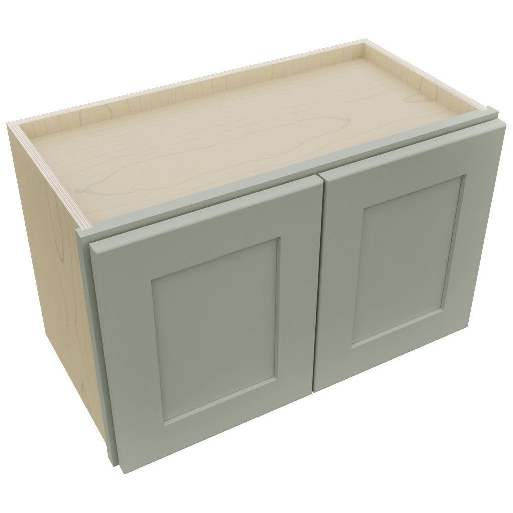 Fabuwood Galaxy Pistachio Green W2415 Wall Standard Cabinet, Top View
