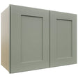 Fabuwood Galaxy Pistachio Green W2418 Wall Standard Cabinet, Front View