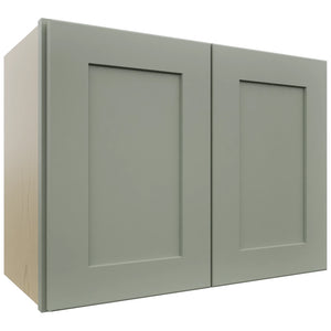 Fabuwood Galaxy Pistachio Green W2418 Wall Standard Cabinet, Front View