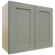 Fabuwood Galaxy Pistachio Green W2421 Wall Standard Cabinet, Front View