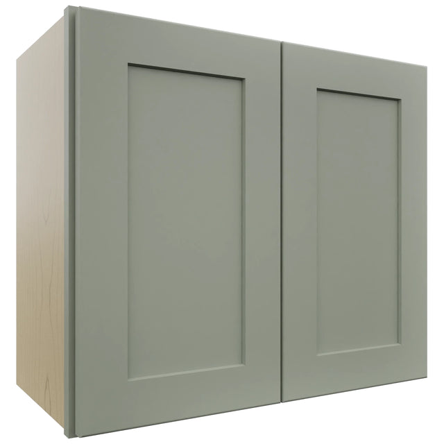 Fabuwood Galaxy Pistachio Green W2421 Wall Standard Cabinet, Front View