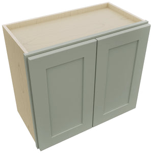 Fabuwood Galaxy Pistachio Green W2421 Wall Standard Cabinet, Top View