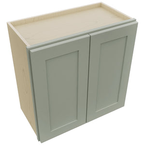 Fabuwood Galaxy Pistachio Green W2424 Wall Standard Cabinet, Top View
