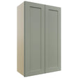 Fabuwood Galaxy Pistachio Green W2439 Wall Standard Cabinet, Front View