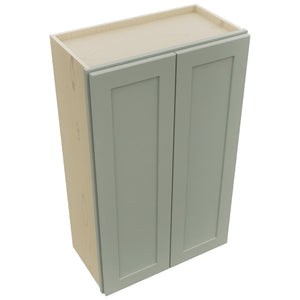 Fabuwood Galaxy Pistachio Green W2439 Wall Standard Cabinet, Top View