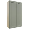 Fabuwood Galaxy Pistachio Green W2442 Wall Standard Cabinet, Front View