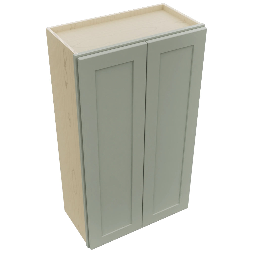 Fabuwood Galaxy Pistachio Green W2442 Wall Standard Cabinet, Top View