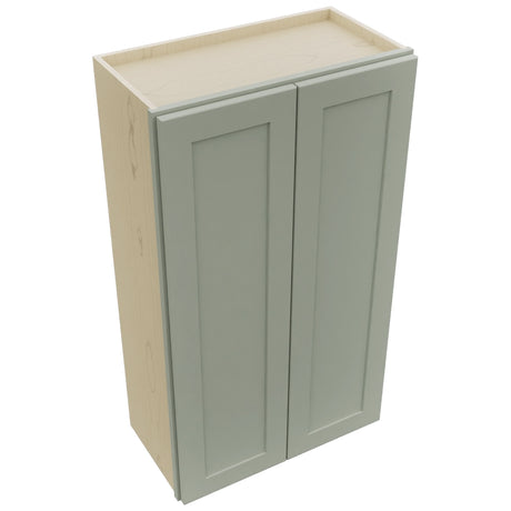 Fabuwood Galaxy Pistachio Green W2442 Wall Standard Cabinet, Top View