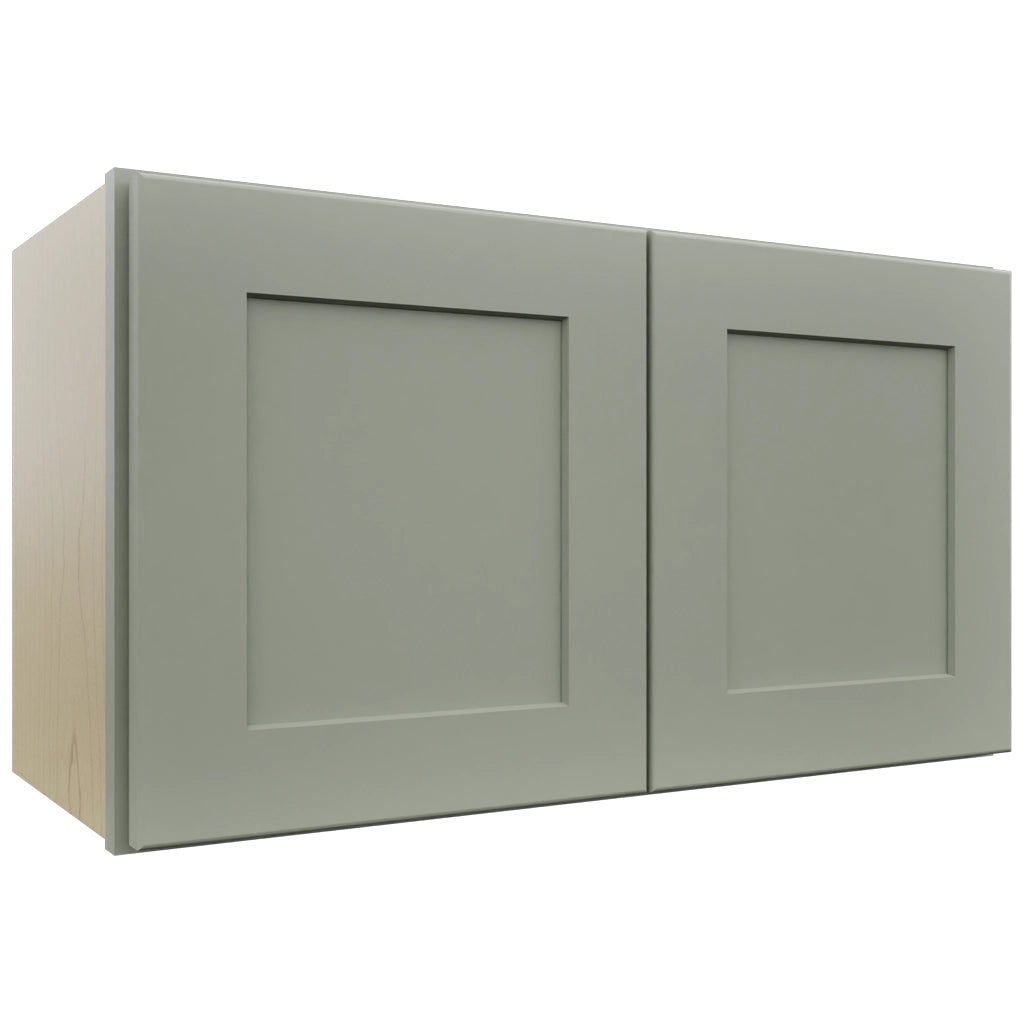 Fabuwood Galaxy Pistachio Green W2715 Wall Standard Cabinet, Front View