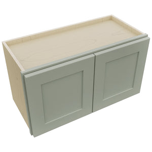 Fabuwood Galaxy Pistachio Green W2715 Wall Standard Cabinet, Top View