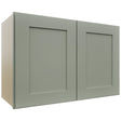 Fabuwood Galaxy Pistachio Green W2718 Wall Standard Cabinet, Front View