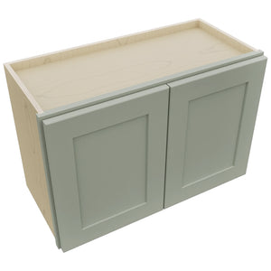 Fabuwood Galaxy Pistachio Green W2718 Wall Standard Cabinet, Top View
