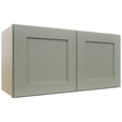 Fabuwood Galaxy Pistachio Green W3015 Wall Standard Cabinet, Front View