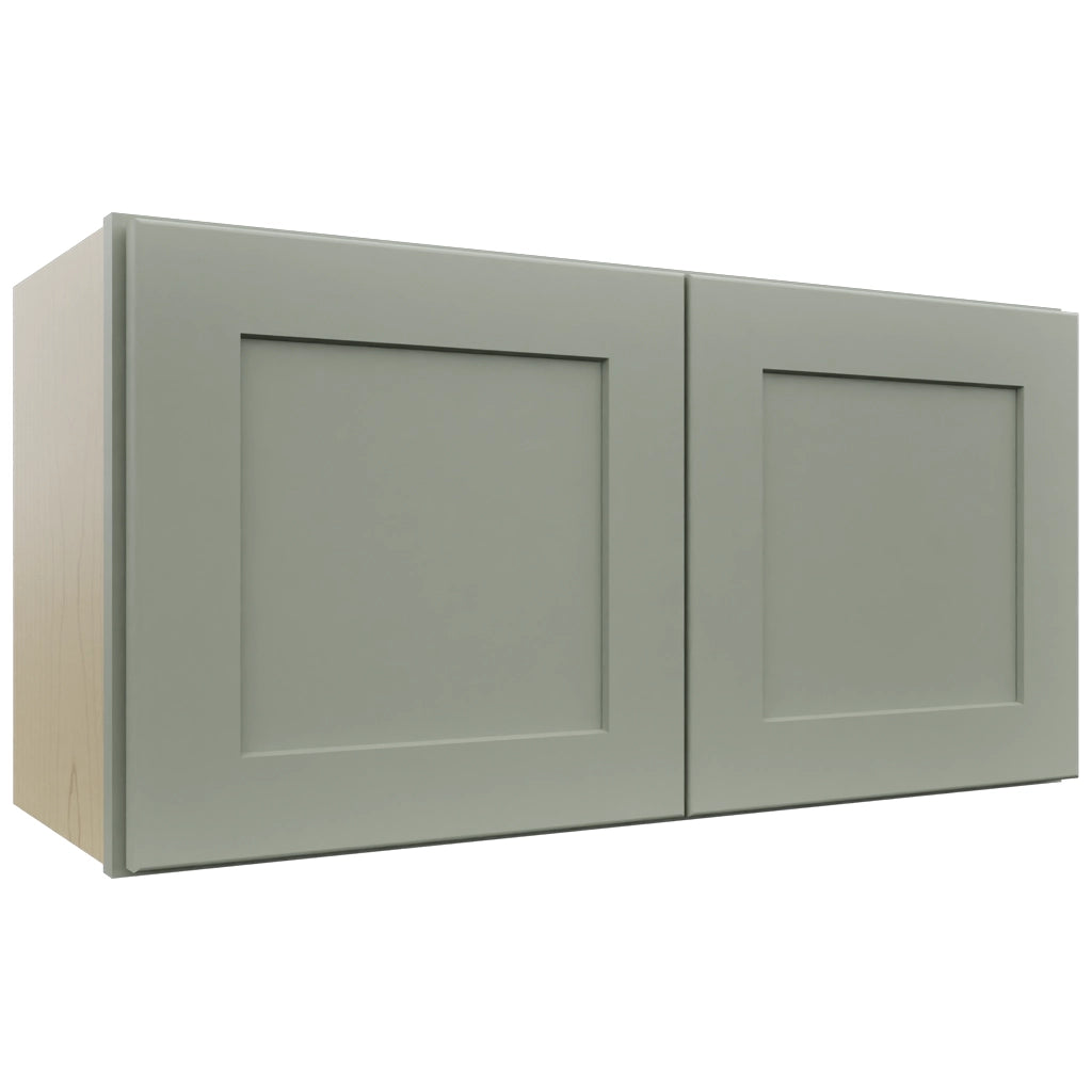 Fabuwood Galaxy Pistachio Green W3015 Wall Standard Cabinet, Front View
