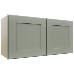 Fabuwood Galaxy Pistachio Green W3015 Wall Standard Cabinet, Front View