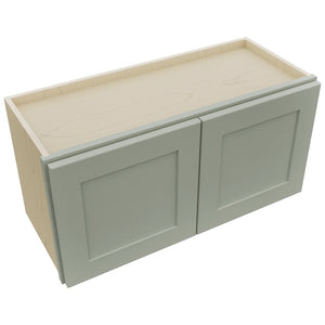 Fabuwood Galaxy Pistachio Green W3015 Wall Standard Cabinet, Top View