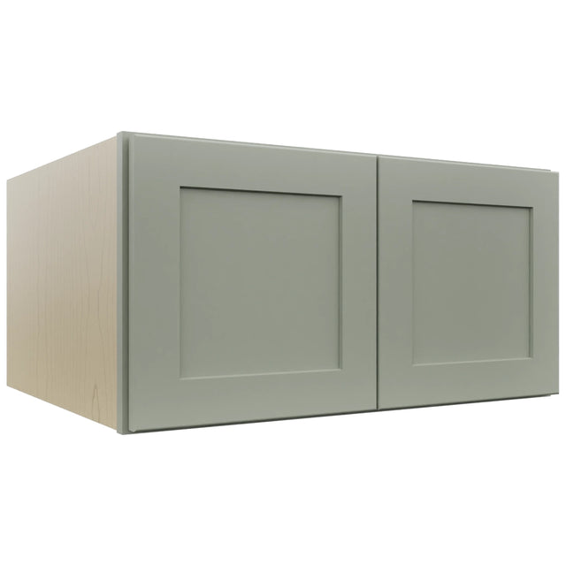 Fabuwood Galaxy Pistachio Green W301524 Wall Deep Cabinet, Front View