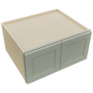 Fabuwood Galaxy Pistachio Green W301524 Wall Deep Cabinet, Top View