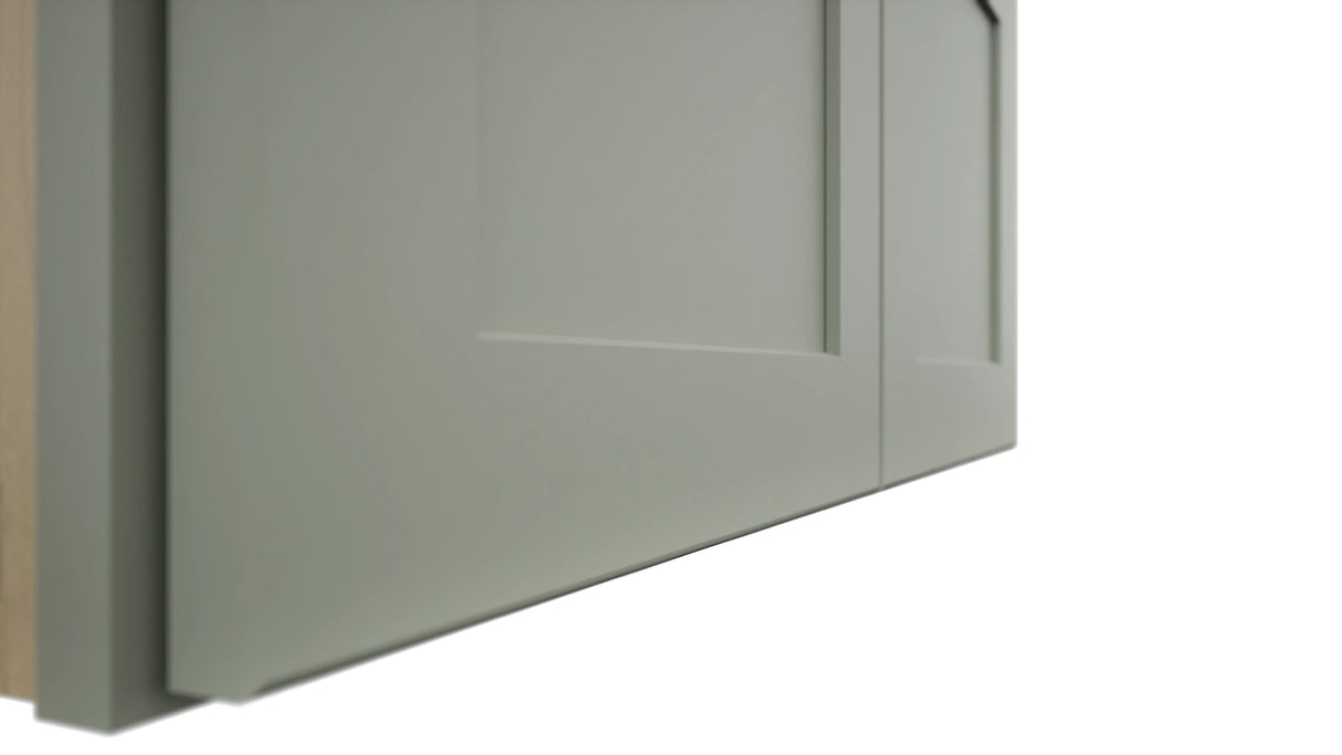 Fabuwood Galaxy Pistachio Green W301524 Wall Deep Cabinet, Detail View