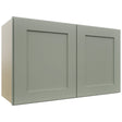 Fabuwood Galaxy Pistachio Green W3018 Wall Standard Cabinet, Front View
