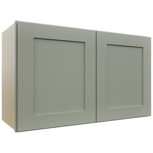 Fabuwood Galaxy Pistachio Green W3018 Wall Standard Cabinet, Front View