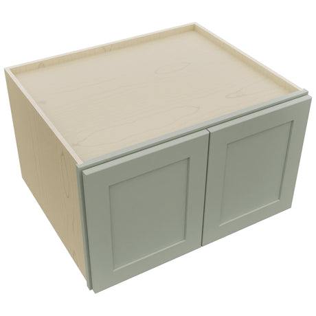 Fabuwood Galaxy Pistachio Green W301824 Wall Deep Cabinet, Top View