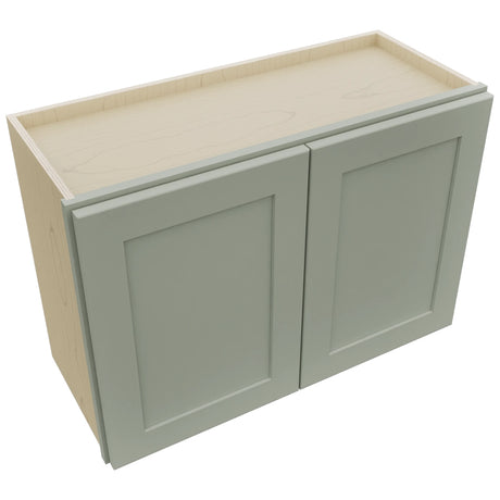 Fabuwood Galaxy Pistachio Green W3021 Wall Standard Cabinet, Top View