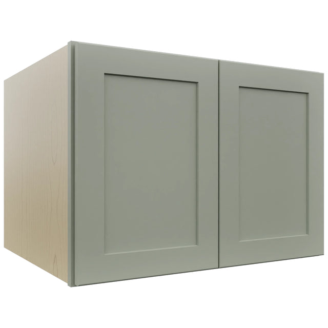 Fabuwood Galaxy Pistachio Green W302124 Wall Deep Cabinet, Front View