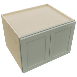 Fabuwood Galaxy Pistachio Green W302124 Wall Deep Cabinet, Top View