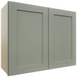Fabuwood Galaxy Pistachio Green W3024 Wall Standard Cabinet, Front View